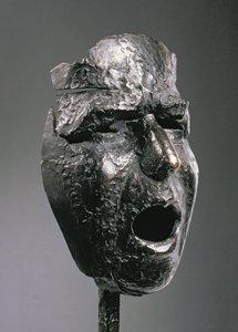 Mask: Montserrats rop (Masque Montserrat criant), ca 1938-39 (brons)